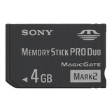 Memory Stick Pro Duo 4gb W70 W80 W85 W90 W100 W110 W115 W120