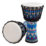 Tambor Djembe Africano Portátil De 8 Pulgadas Con Tambor .