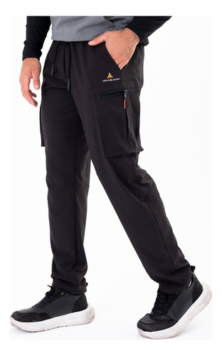 Pantalón Hombre Deportivo Bolsillos Microfibra - Pcargomicro