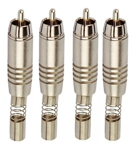 10 Plug Rca Macho Ninja Santo Angelo