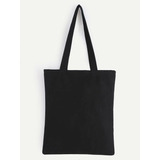 Tote Bag Lisa  Negra Pack 10u  Bolsa Playera