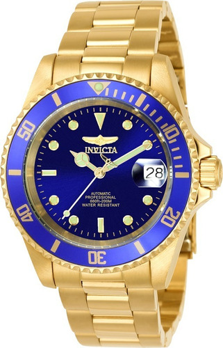 Relógio Invicta 8930ob Ouro 18k Automático Original