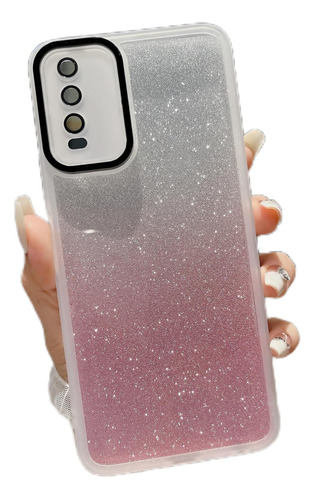 Funda Para Vivo Y20/y11s Con Bling Y Protección Cámara