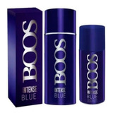 Perfume Boos Intense Blue Edp 90ml + Desodorante 150ml