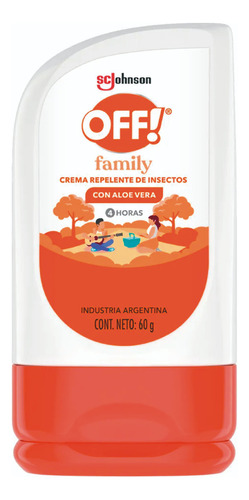 Off! Repelente De Insectos En Crema 60gr