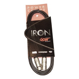 Cable Microfono Kwc Iron 241 Canon/canon Standard 3 Mts