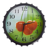 Reloj Clásico De Pared Mural Redondo Decorativo 33cm + Pila