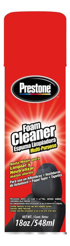 Limpiador De Interiores 510g Prestone