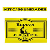 Kit C/06 Pedra Hume 70gadstrigente  Tablete - Rapozo