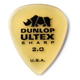 Dunlop Ultex Sharp - Púas (6 Unidades, 0.079 In)