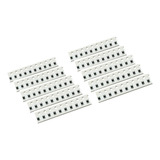 100 Resistencias De Chip Smd0805 104 Smd Ohm 1/8w 1%