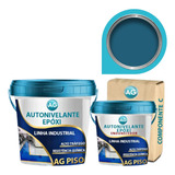 Autonivelante Industrial Azul Azure Ag - Ral5009 15kg