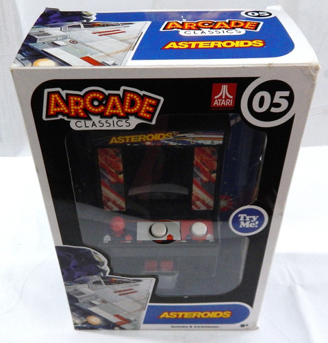 Mini Fliperama Retrô Colecionador Asteroid Arcade Classic 05 