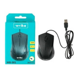 Mouse Para Notebook Computadora Alámbrico Weibo Wb-001