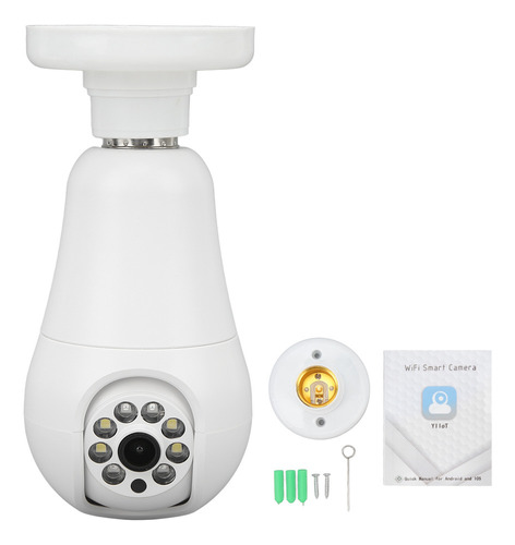 Câmera De Segurança Bulb E27 5g Wifi Motion Tracking Home