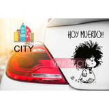 Sticker Para Coche Auto Carro Mafalda 