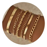 Pulsera De Oro Moodear Para Mujer, Pulsera De Oro Auténtico