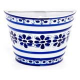 Vaso Cachepot Parede Porcelana Decoração Decorativo Com Furo