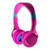 Audifonos Diadema Para Niño/niña Lil Kids Azul/rosa Moki