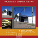Local Tinglado De Usos Multiples Excelente Ubicacion Y Accesos, Pilar Centro