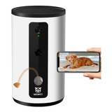 Wopet Dispensador Automático Comida Gatos Perros 4l