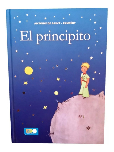 Libro El Principito Tapa Dura Ilustraciones A Color