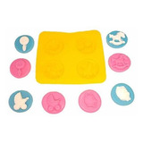 Moldes Flexibles - Baby Shower - Caballo Mecedor, Carruaje, 