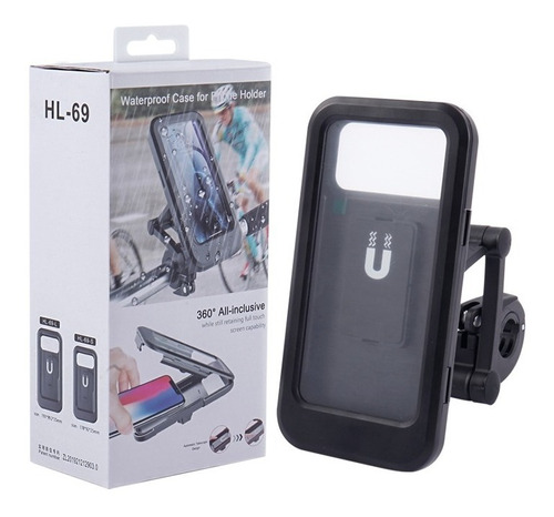 Soporte Holder Celular 360° Hl-69 Para Bicicleta O Moto