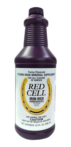 Red Cell Suplemento Dietario Para Caballos X 1 Litro