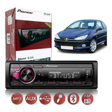 Rádio Bluetooth Pioneer Peugeot 206 Entrada Usb Aux Sync