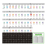 Pegatinas De Piano Para 88 /61/ 54/ 49/37 Key. Etiquetas