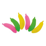 Maraca Banana Chica Multicolor X 6u