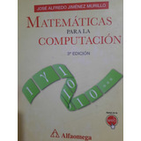 Matematicas Para La Computación Jose Alfredo Jimenez Murillo