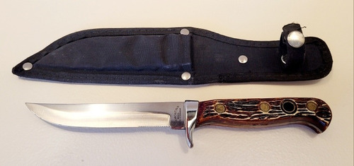 Cuchillo Faca Tramontina Bowie. Impecable. C/funda