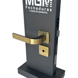 Fechadura Para Porta Banheiro Wc Modena Bronze Mgm