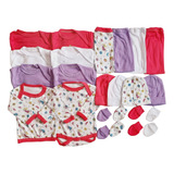 Pack Ajuar Bebe 20 Prendas Talla 3a6 Meses