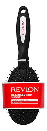 Cepillo Desenredante Y Suavizante Revlon Negro