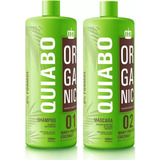 Progressiva De Quiabo Shampoo E Mascara Litro Organica !