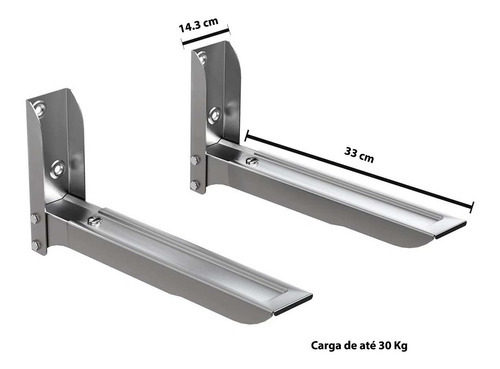 Suporte Mão Francesa ELG Mw05sl  X 13.5cm