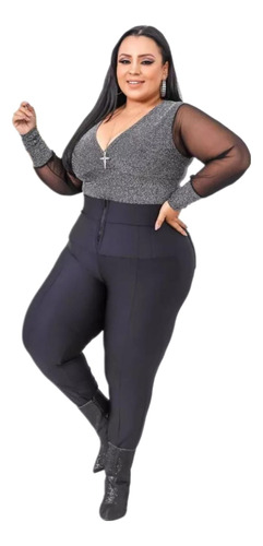 Calça Lipo Feminina Plus Size!! 46 Até 54!! Barato! Top!!