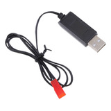 1 Pieza De 3.7v Cable Usb A Jst Plug Cargador Para Rc Avión