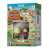 Animal Crossing Amiibo Festival Wii U Juego + 2 Amiibos