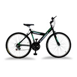 Bicicleta De Montaña Mtb Starbike 2.1 18 Velocidades Color Negro/verde