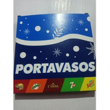 Caja De 6 Portavasos Mirinda Seven Up Manzanita Squirt