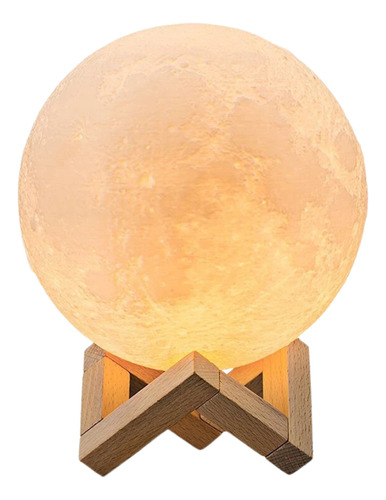 Lampara Luna Velador Led Usb Moonlamp