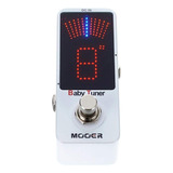 Micro Pedal Mooer Baby Tuner Mtu1 Guitarra Baixo Afinador