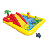 Pileta Inflable Intex Ocean 254x196x79cm + Inflador