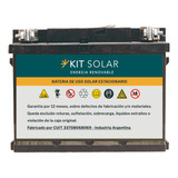 Bateria Solar Estacionaria Plomo Acido 65ah 12v Kit Solar