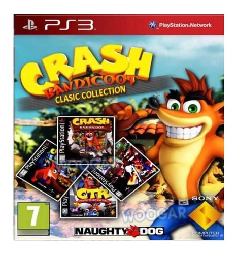 Crash Bandicoot Pack De Juegos Original Ps3 (1-2-3,crt)