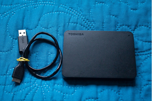 Disco Duro Externo Toshiba 1tb Negro